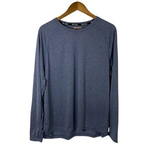 Blue Long Sleeve Top